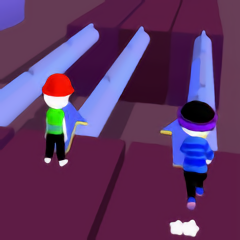 疯狂的奔跑小游戏(crazy run)