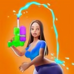 喷枪女孩花园赛跑者最新版