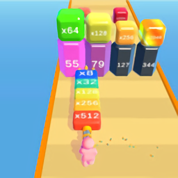 叠枪2048(stack gun 2048)游戏