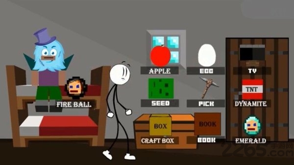 火柴人逃离我的世界 火柴人逃离我的世界游戏下载