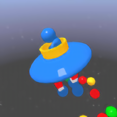 磁铁球比赛游戏(magnet ball race)