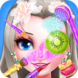 皇家芭比女孩化妆游戏