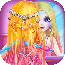 长发公主化妆时尚达人游戏