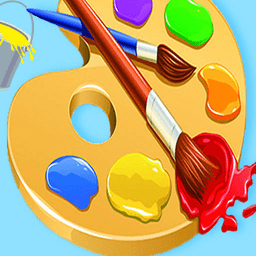 宝宝涂色画板游戏