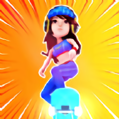 滑稽的滑冰游戏(funny skate)