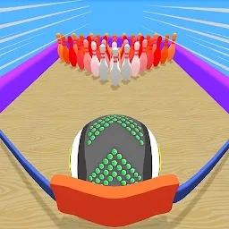 弹弓保龄球游戏(slingshot bowling)