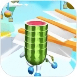 水果跑酷3d游戏(fruit run 3d)