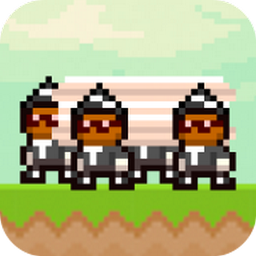 黑人抬棺像素版游戏