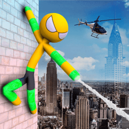 超级蜘蛛火柴人游戏