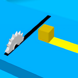 黄色方块冒险冲刺游戏