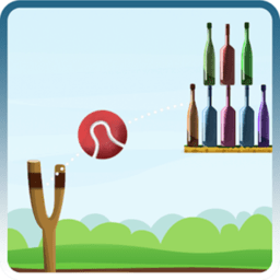 弹弓击倒瓶子官方版