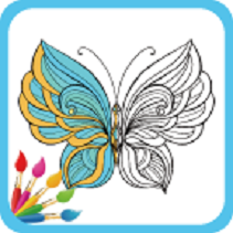 梦幻填色花园游戏