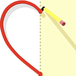 画对称图小游戏(symmetry drawing)