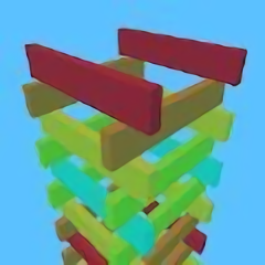 堆叠建塔3d游戏(stack tower 3d)
