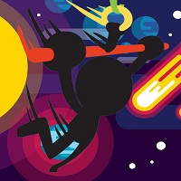 跳杆火柴人游戏