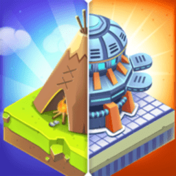 城市文明2048小游戏(merge world 2048)