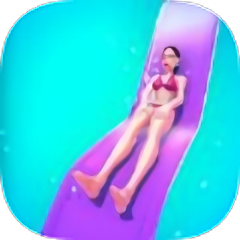 滑梯翻转游戏(Water slide flip)