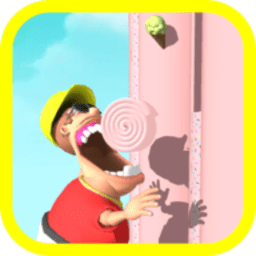 啃墙下落赛游戏